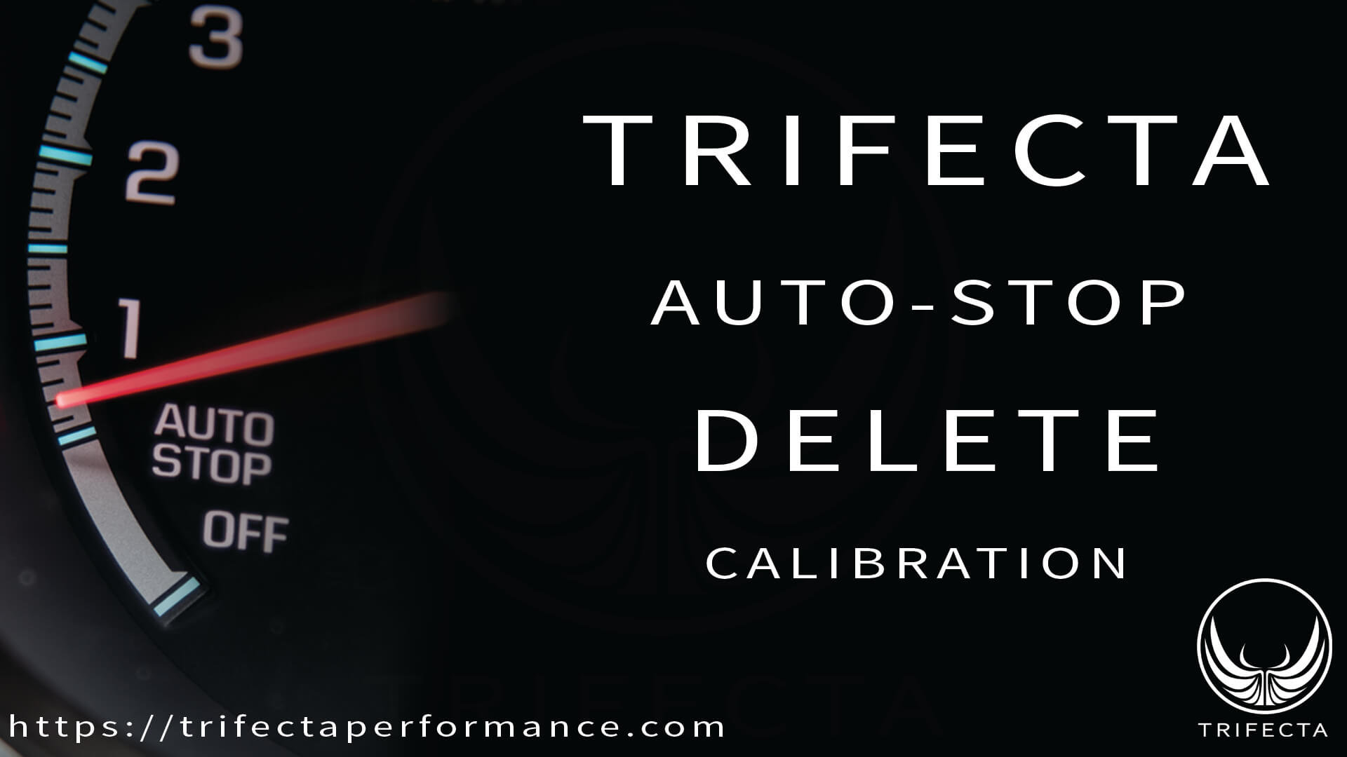 2016--2019 Cadillac ATS - 3.6L - AutoStop Delete Only